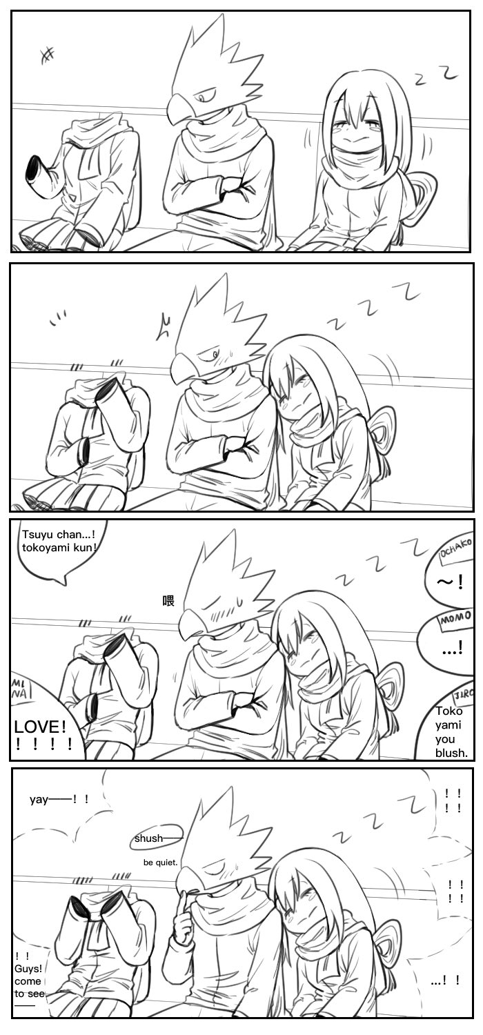 Yishu 常梅雨 Tokotsuyu 常闇踏陰 蛙吹梅雨 僕のヒーローアカデミア Mha P1 3 Some Stories About Tsuyu Chan In Winter T Co Hcmpdsikrc Twitter
