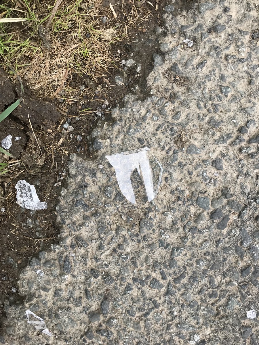 sharonmar's tweet photo. Thank you for smashing the beer glass at the top of the farm lane#Atlantic college students# https://t.co/HP48lZNIYy