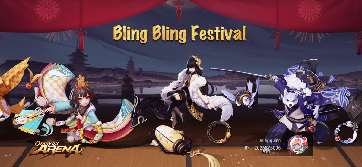 CS1joker's tweet photo. #Onmyoji Arena!##Bling Bling Festival# https://t.co/j1LwLcBw1q