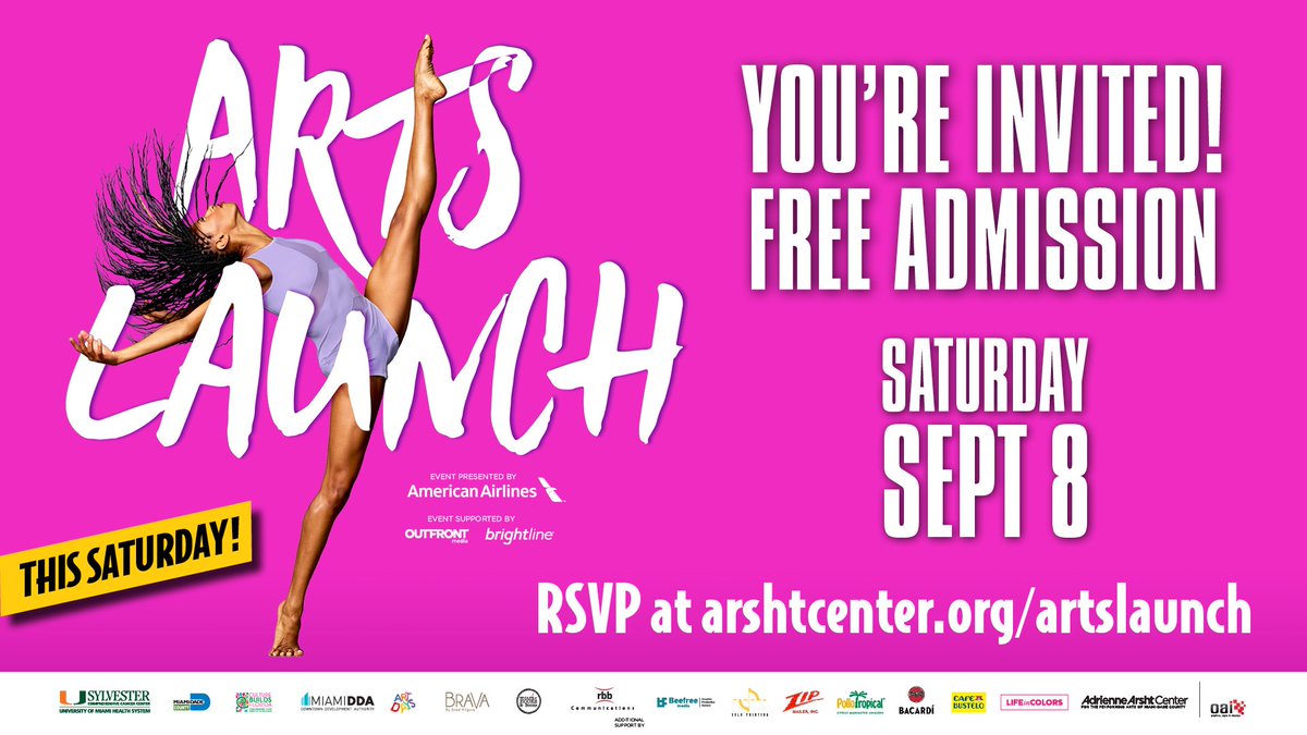 SpokenSoulFest's tweet photo. Its going to be a GREAT DAY!!!! #ArtsLaunch2018 is HERE! Miami’s biggest event celebrating the Arts Season kick-off and it’s FREE! Visit us at #CommunityArtsVillage #SWANDayMiami #SupportWomenArtistsNOW! https://t.co/vaT2xtIciv