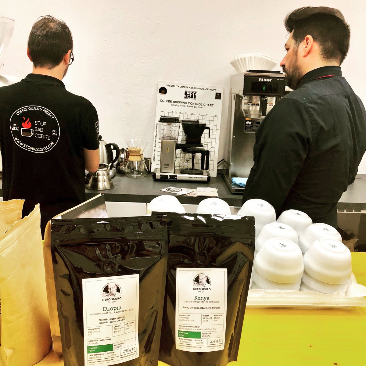 neroscurocoffee's tweet photo. #cuppingtime #specialtycoffee #filtercoffee https://t.co/yf9mSLfrID