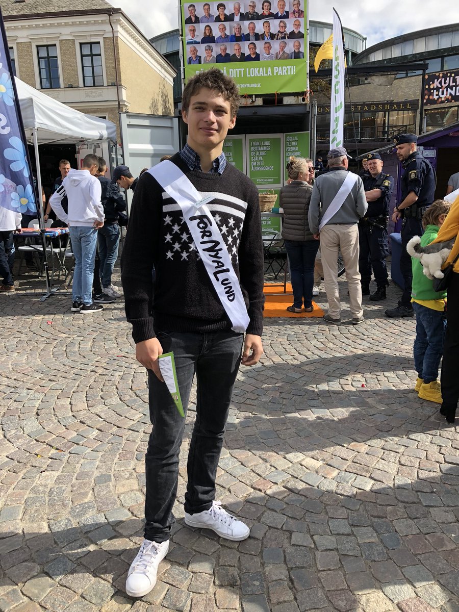 Det behövs nya kreativa tankar i Lund. Rösta på Julius Landin, FörNyaLund!