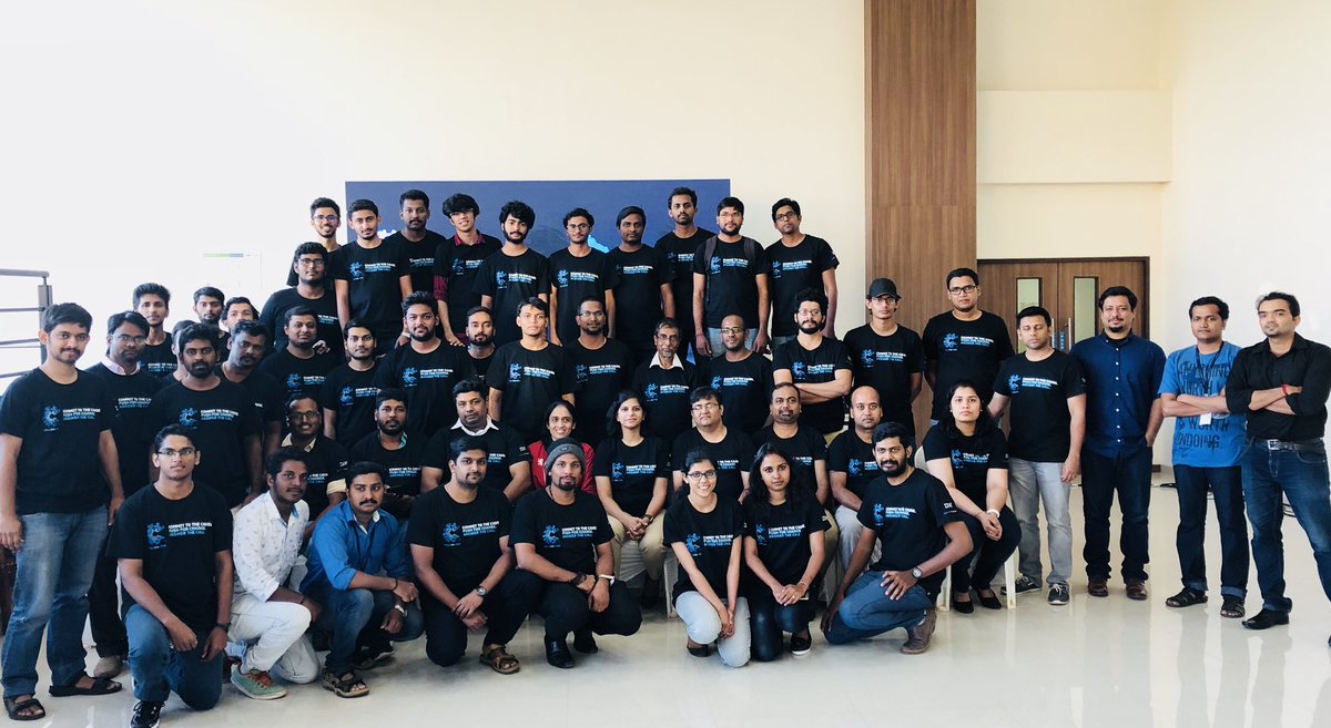 seemapk's tweet photo. #CallforCodeKerala wrapped up and a resounding success with some very innovative solutions to combat natural disasters. Kudos to the developers and wishing them all the best for the finals @CallForCode @S_Bhuvana @RiyaMRoy @MangeshPatank @mandiraanand1 @ragdeshp @sudhargovindan https://t.co/bkIsOQqcko