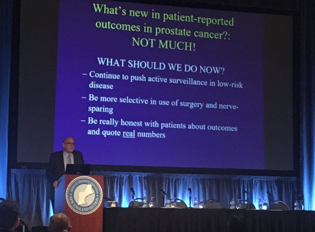 Ben Ristau, MD MHA (@benristau) on Twitter photo Penson: “Active surveillance is the single best thing Urology has done as a specialty to reduce impact of treatment in prostate cancer.” #2018NEAUA Penson: “Active surveillance is the single best thing Urology has done as a specialty to reduce impact of treatment in prostate cancer.” #2018NEAUA