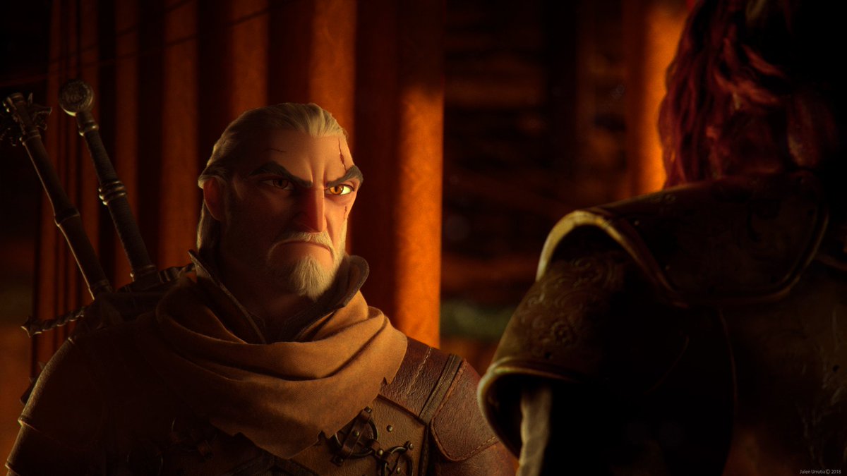 VideoArtGame's tweet photo. The #FanArt of #TheWitcher3 ⚔🎨

"Disney•Pixar Style"

Artist: Julen Urrutia (ArtStation) https://t.co/nJldVM9Z5v
