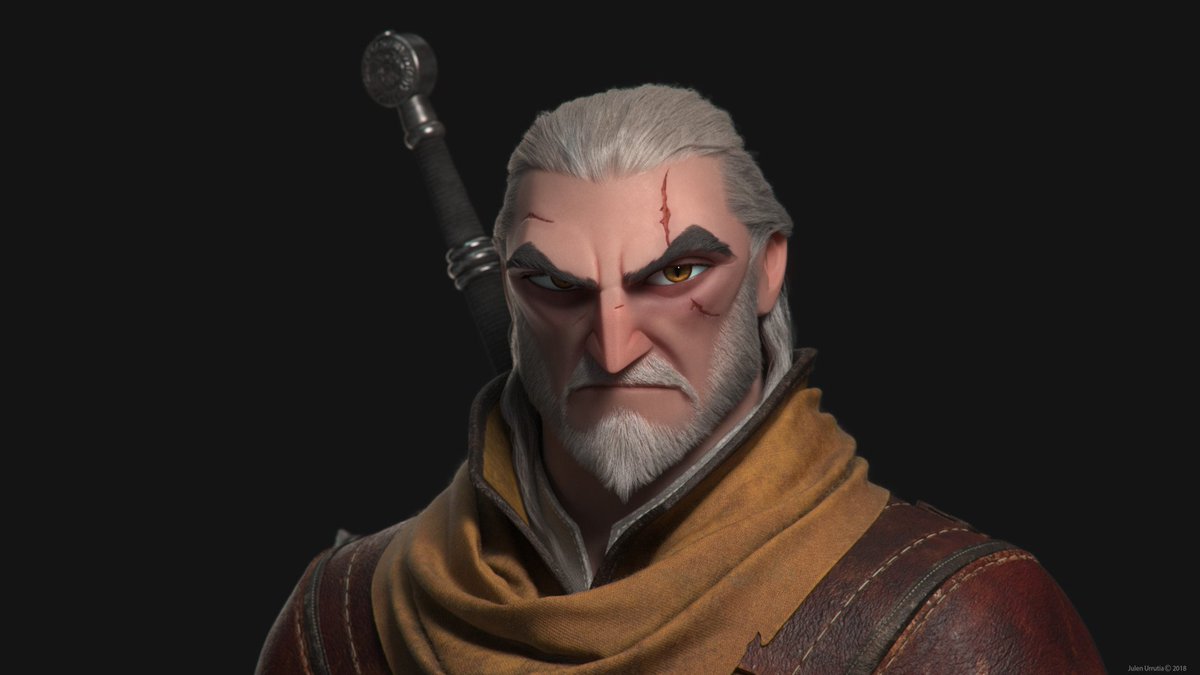 VideoArtGame's tweet photo. The #FanArt of #TheWitcher3 ⚔🎨

"Disney•Pixar Style"

Artist: Julen Urrutia (ArtStation) https://t.co/nJldVM9Z5v