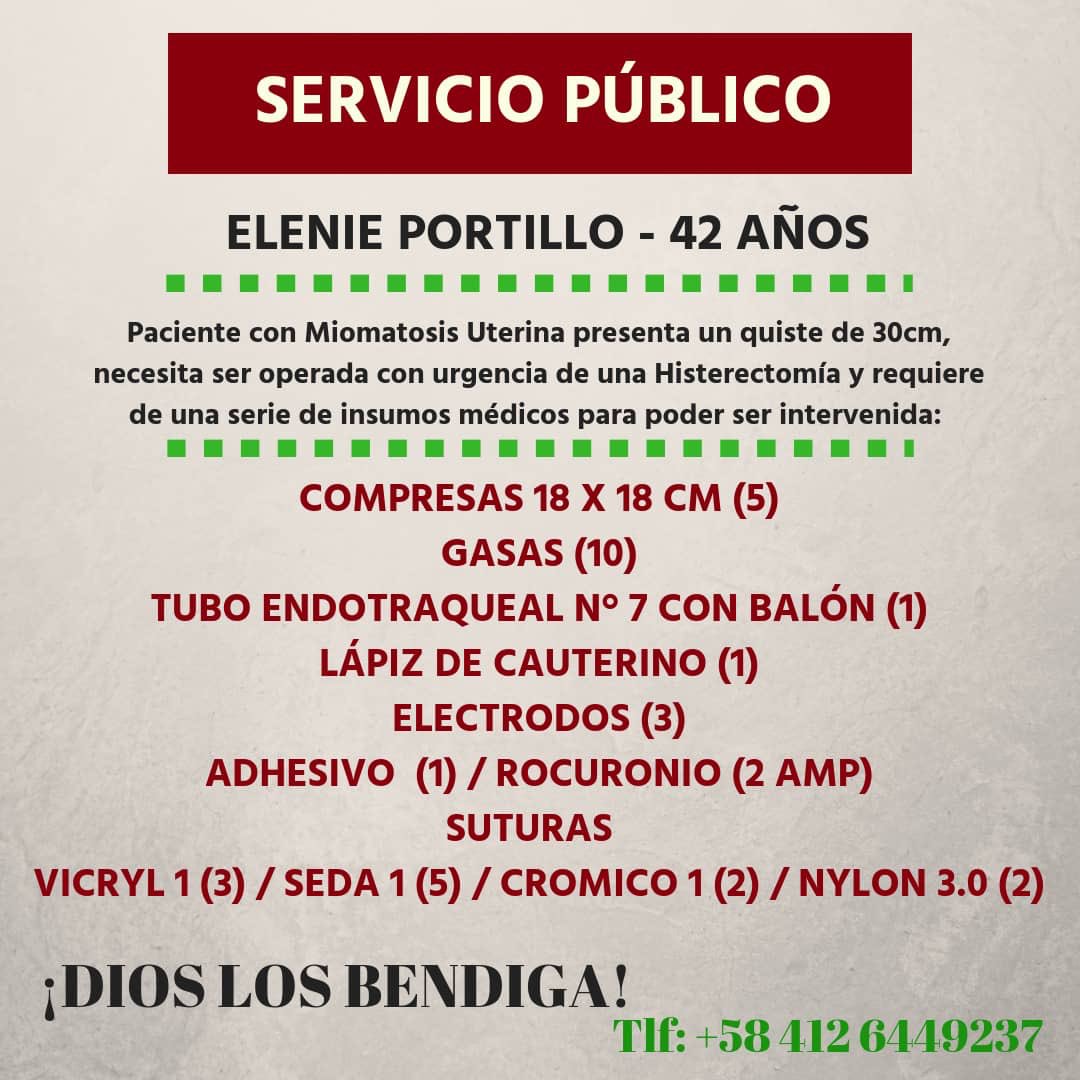 ShirleyVarnagy's tweet photo. Ayudemos-> #ServicioPúblico https://t.co/NL4cTakgov