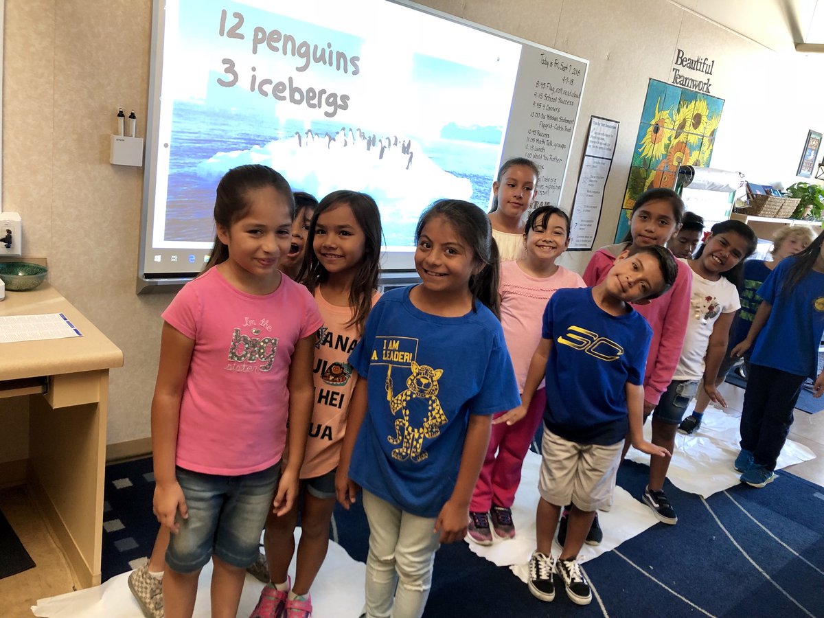 Sandraorozco427's tweet image. Ss couldn’t get:There were 42 penguins floating on ice. The ice broke into 3 pieces. How many penguins would be on each piece of ice if each piece held the name number of penguins. Had to turn them into penguins, add visual, lower digits for some just in time scaffolding🐧