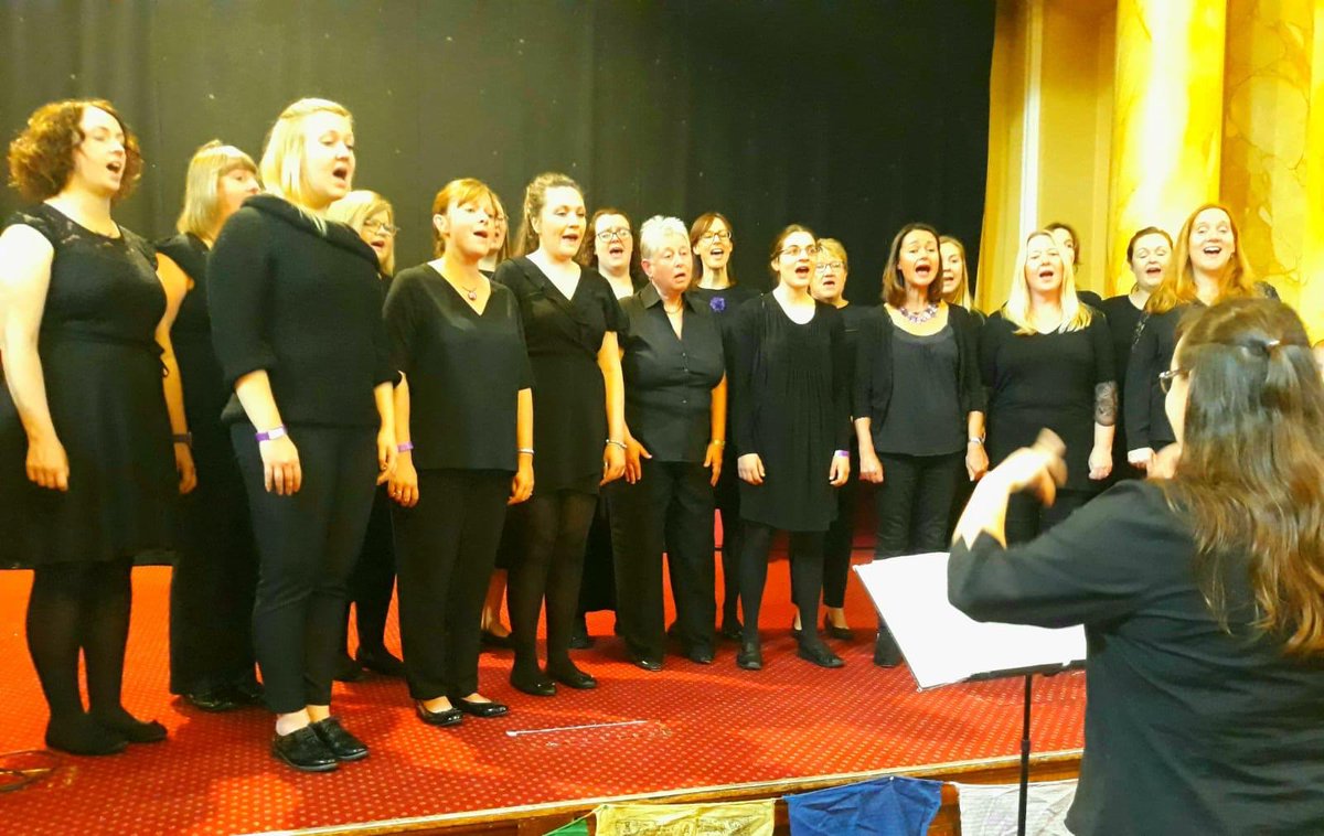 AffinityChoir's tweet photo. We had a lovely time singing at the Festival of Wellbeing at @CityHallCardiff this afternoon 🎶🧘‍♀️

Lots of great stalls to browse around too 😊 Thank you for inviting us 🙏🏻 

#wellbeing #singing #AffinityFamily #Cardiff https://t.co/7h7e3JAM8Z