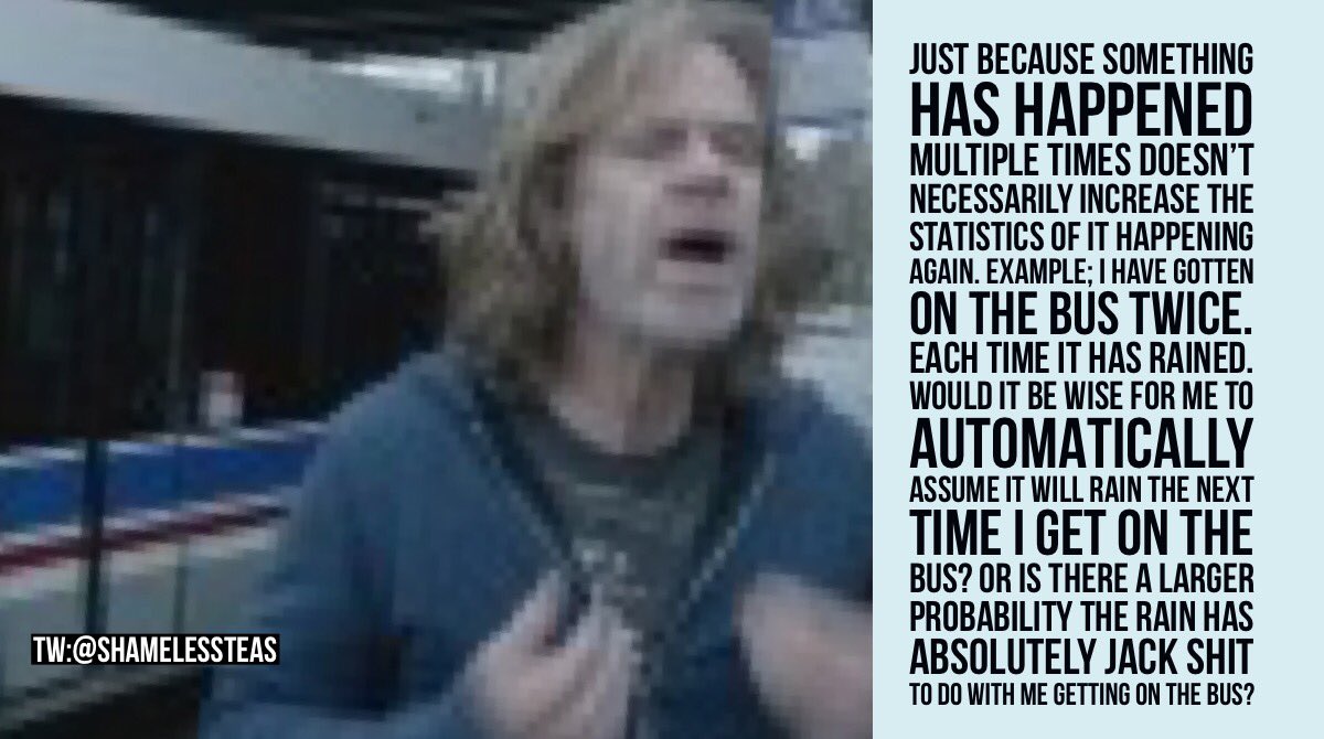 shamelessteas's tweet photo. #StatisticsShow #69PercentOfAnalogiesAreWrong https://t.co/ud1XA46Mrw