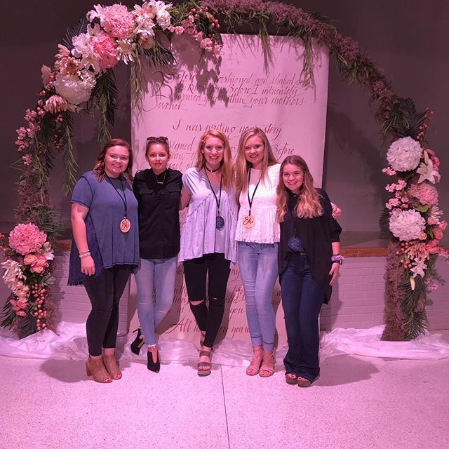 SHFTstudents's tweet photo. Some of our young #SHFTladies are spending their weekend @she_revolution! 
Remember that we are better together!!
•••
“How good and pleasant it is when God’s people live together in unity!” Psalm 133:1 https://t.co/ChKpjH18Fm https://t.co/LkIG4Ind0o