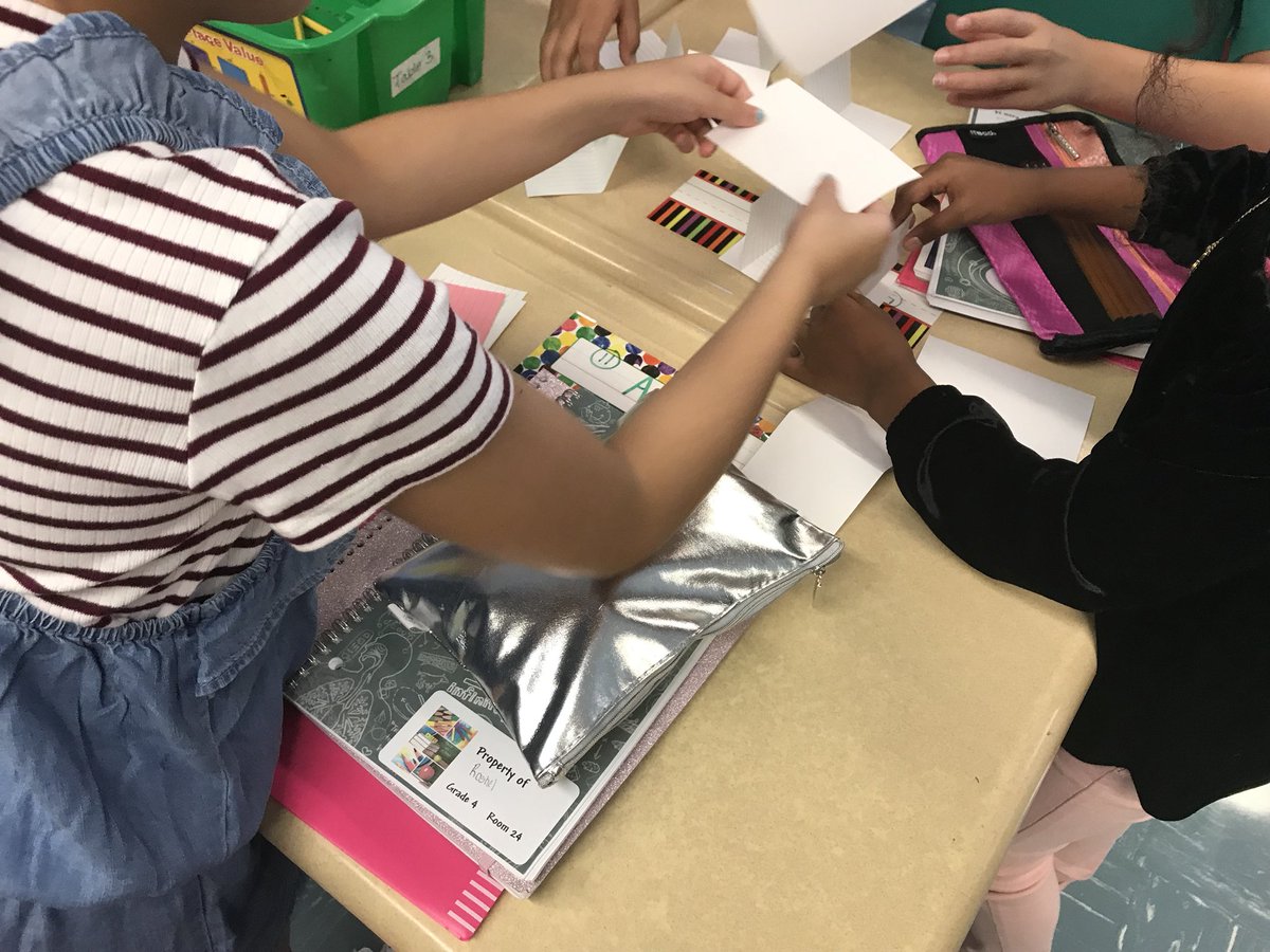 Index card challenge-who can work together to design a free standing structure? Great team work!!!