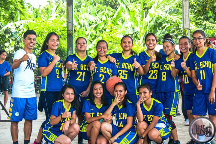 theshangarciso's tweet image. 2nd placers for Basketball Boys and Girls-District Meet. #SCIONS 💖