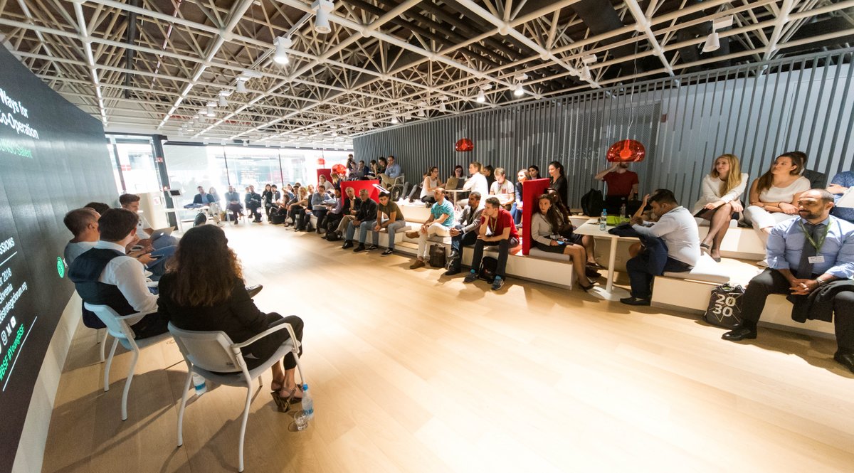 BledStratForum's tweet photo. At the #TriglavLab facility (@TriglavGroup) a heated discussion powered by @salientmunsc on the topic of Making A.I. Work – Exploring
Practical Ways for Human-Machine
Co-Operation took place.

#YoungBSF #BSF https://t.co/NqZATBK0RD