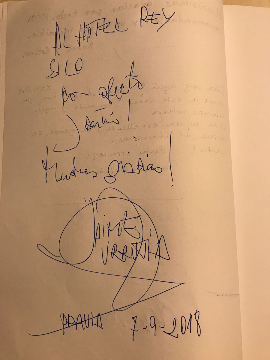 hotelreysilo's tweet photo. Un placer @jurrutiaoficial
#FiestasdelCristoydelValle #Pravia #Asturias #hotel #hotelesconencanto #PraviaDescansodeReyes #ReySilo #librodevisitas https://t.co/Dl9Xt5vcOs