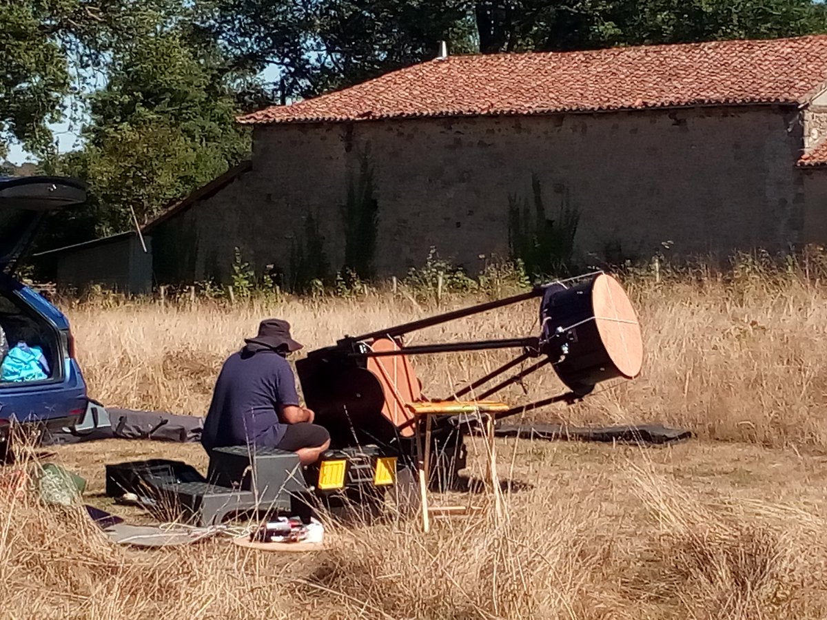 Finally got a big gun @astrofarmfrance 20" really looking forward to seeing through this tonight.