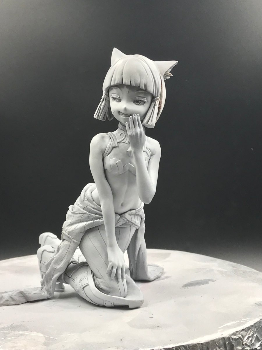 keng1308's tweet photo. NIA from xenoblade2 sculpt with super sculpey https://t.co/JTiwDHXEfI