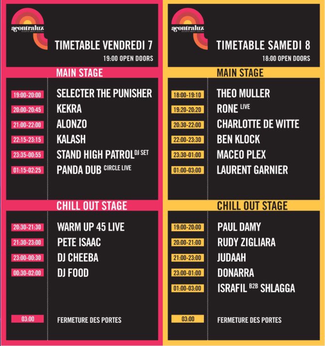 Une programmation éclectique et haute en couleurs au #festival <a href="/acontraluz_fest/">Acontraluz Festival #5</a> ce week-end à #Marseille #musique #acontraluzfestival