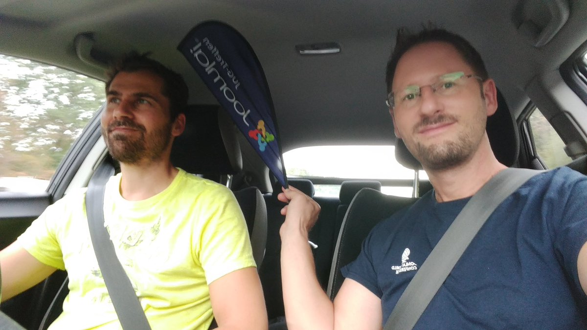 Mike_Brandner's tweet photo. On the way home after a great #pbf18de event with @a_fusion. Tired but happy #pbf18 #joomla #jtravel https://t.co/udNGTAUNRz