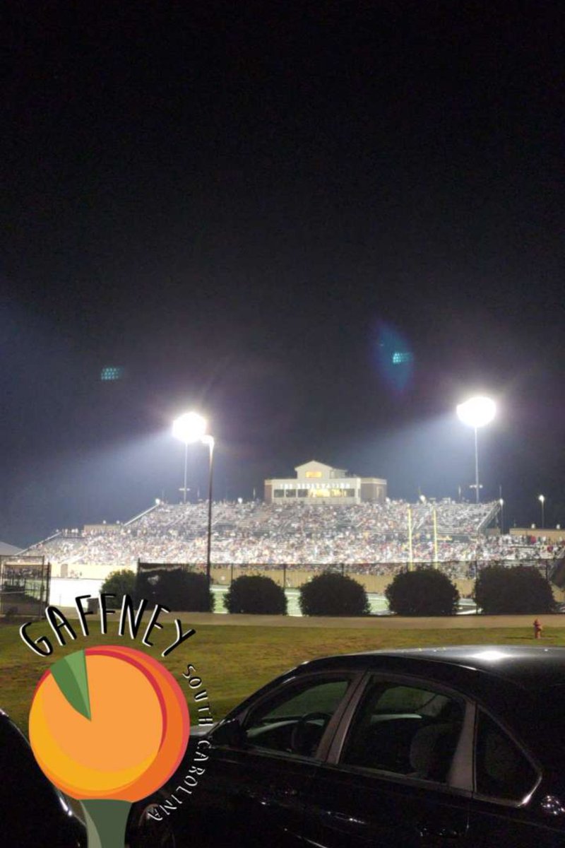 GaffneyFootball's tweet photo. Shout out to @studentsect_GHS for bringing the juice last night.  We need that every Friday night. https://t.co/WcapF3hRAm