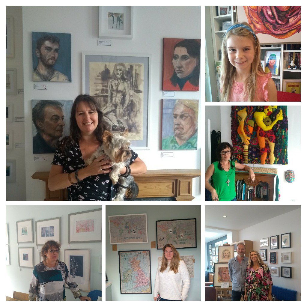 ealingtodaycouk's tweet photo. And just a few of the lovely #Ealing creatives who are showing their fab work #EalingArtTrail #ealingbeatthis weekend and next, check out @EalingBeat
Hope to see more tomorrow. https://t.co/9wIodILpBy