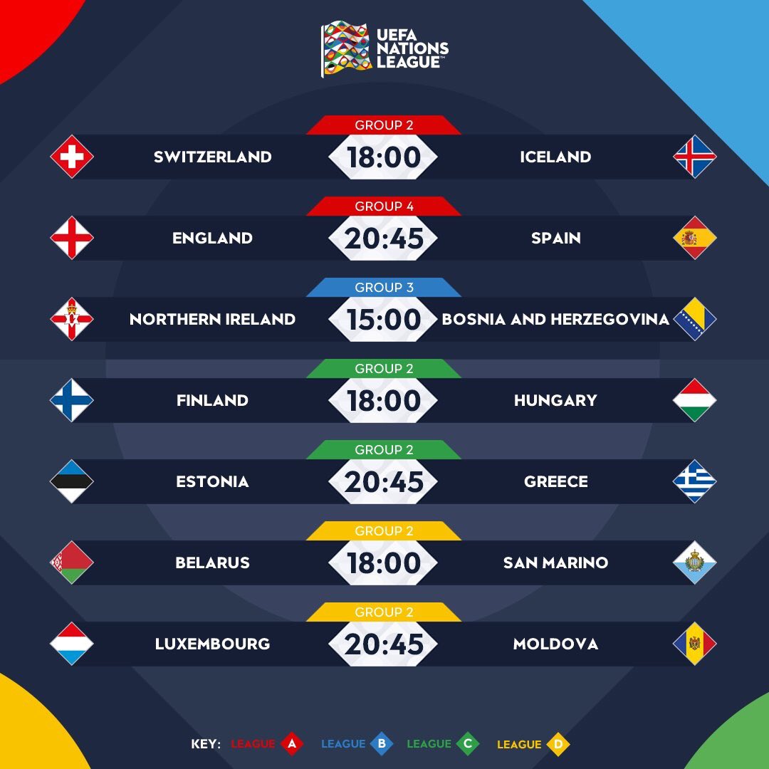 BetTalesEU's tweet photo. Nations league this weekend. On what match do you bet ? Get the most value on your bets with https://t.co/762O3jXrEn. #bets #tips #UEFANationsLeague #football https://t.co/5AHtTYIlkK