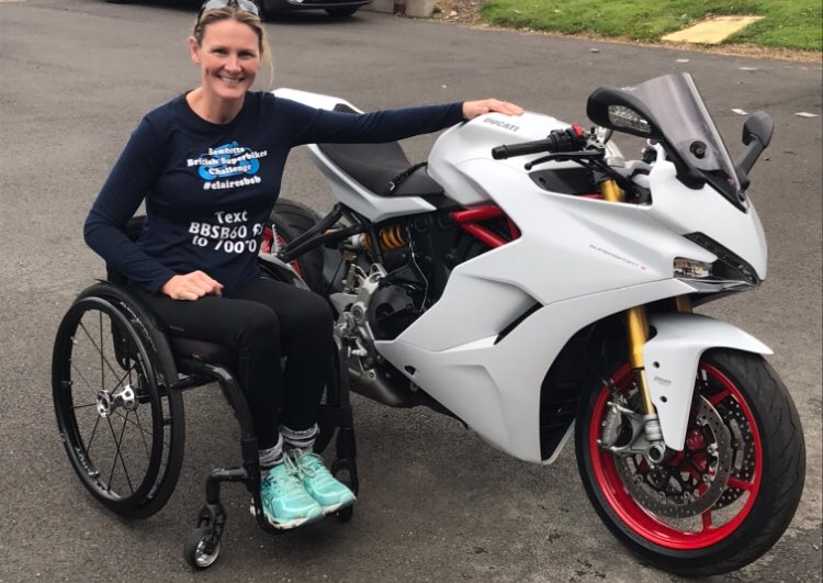 Claire Lomas MBE tweet media