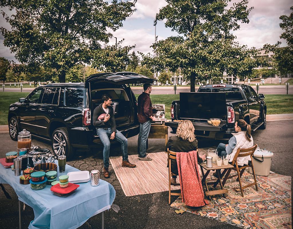 GMC's tweet photo. Sometimes the best seats on game day aren't even in the stadium. https://t.co/HyPtfPxVVH