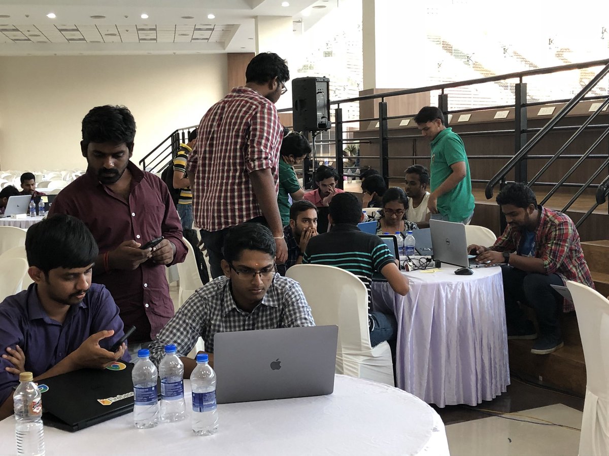 seemapk's tweet photo. Partners come together for a cause and make it happen. Thank you @NASSCOMStartUps @startup_mission @CodeOpsTech @YourStoryCo @TheSportsHubTvm #CallforCodeKerala https://t.co/T76rcP2DRe