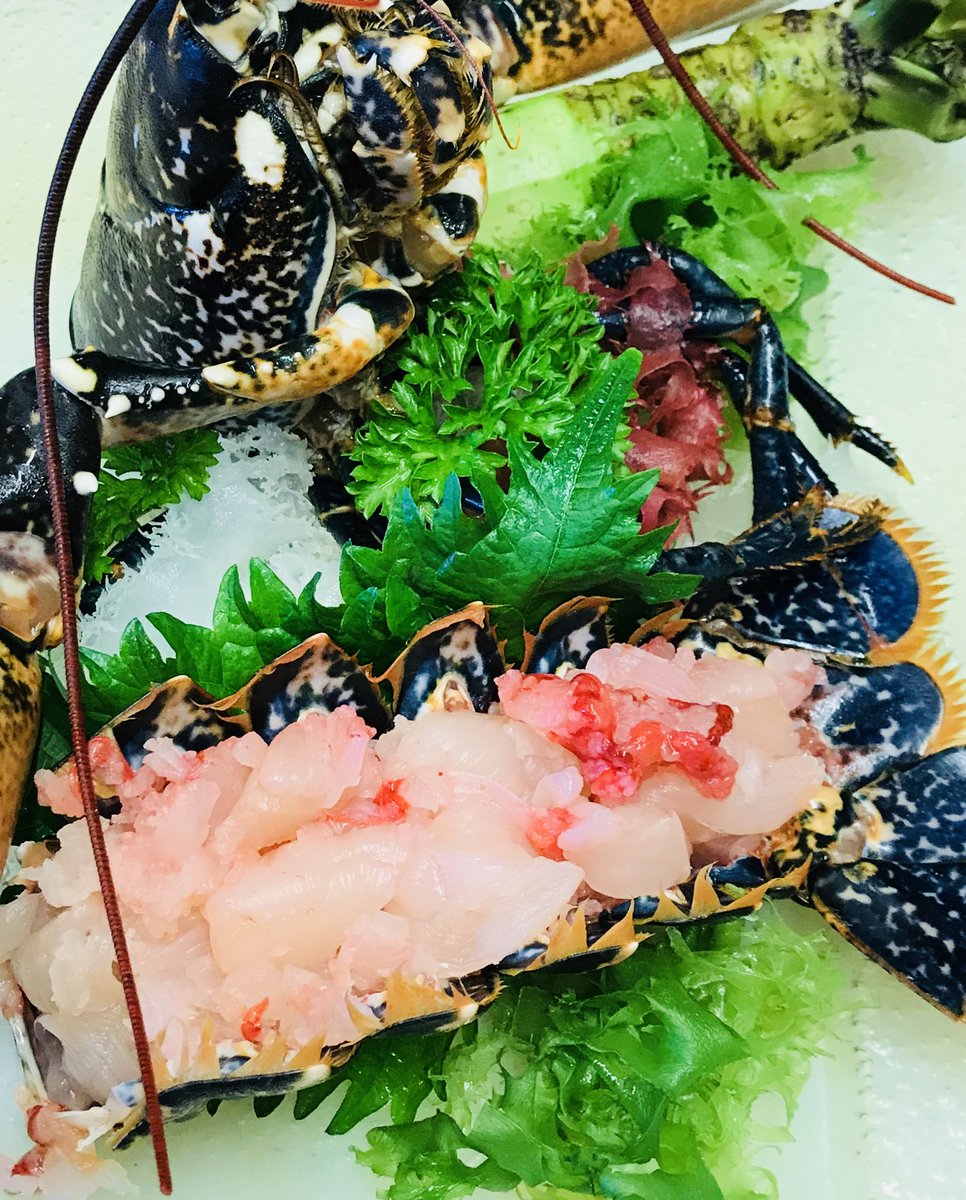 Imagine a snowflake landing on your palate...that moment of crystalline clarity....now recreate that with #lobstersashimi. How would you describe it?