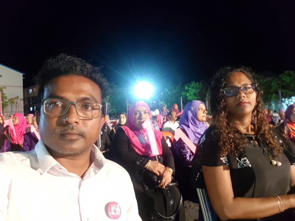 cryptobrass's tweet photo. #PPM Hulhumale' Rally #YameenSaheem2018 #Vote1 #InshahAllah https://t.co/qJoLO3mH6I
