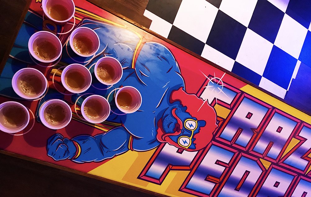 creativetourist's tweet photo. REVIEW: Our roving reporter @MartinKevill takes a trip to the elaborately-named @bunnyjacksons Juke Joint on @firststreetmcr. 175,000 chicken wings and a sausage dog? All that and more. 

https://t.co/rUfcrhfHKG https://t.co/ry1QybAhuo
