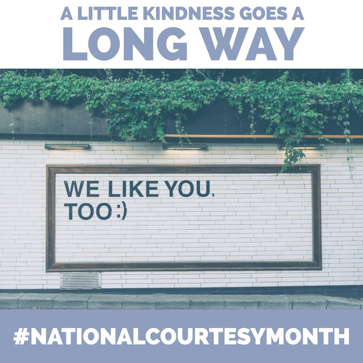If you need a good reason to brush up on being a little kinder to others, #September is the perfect time to start. We'd like to kick it off by saying #THANKYOU for supporting our business! #NationalCourtesyMonth