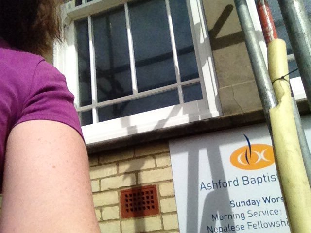 h_m17's tweet photo. The day of #nordicwalking for #RideandStride for #FriendsofKentChurches has begun!
Outside church no 1, followed by no 2 &amp; 3 @RideStrideUK @kc_ride @NordicWalkingL https://t.co/hGP9eHtIv8