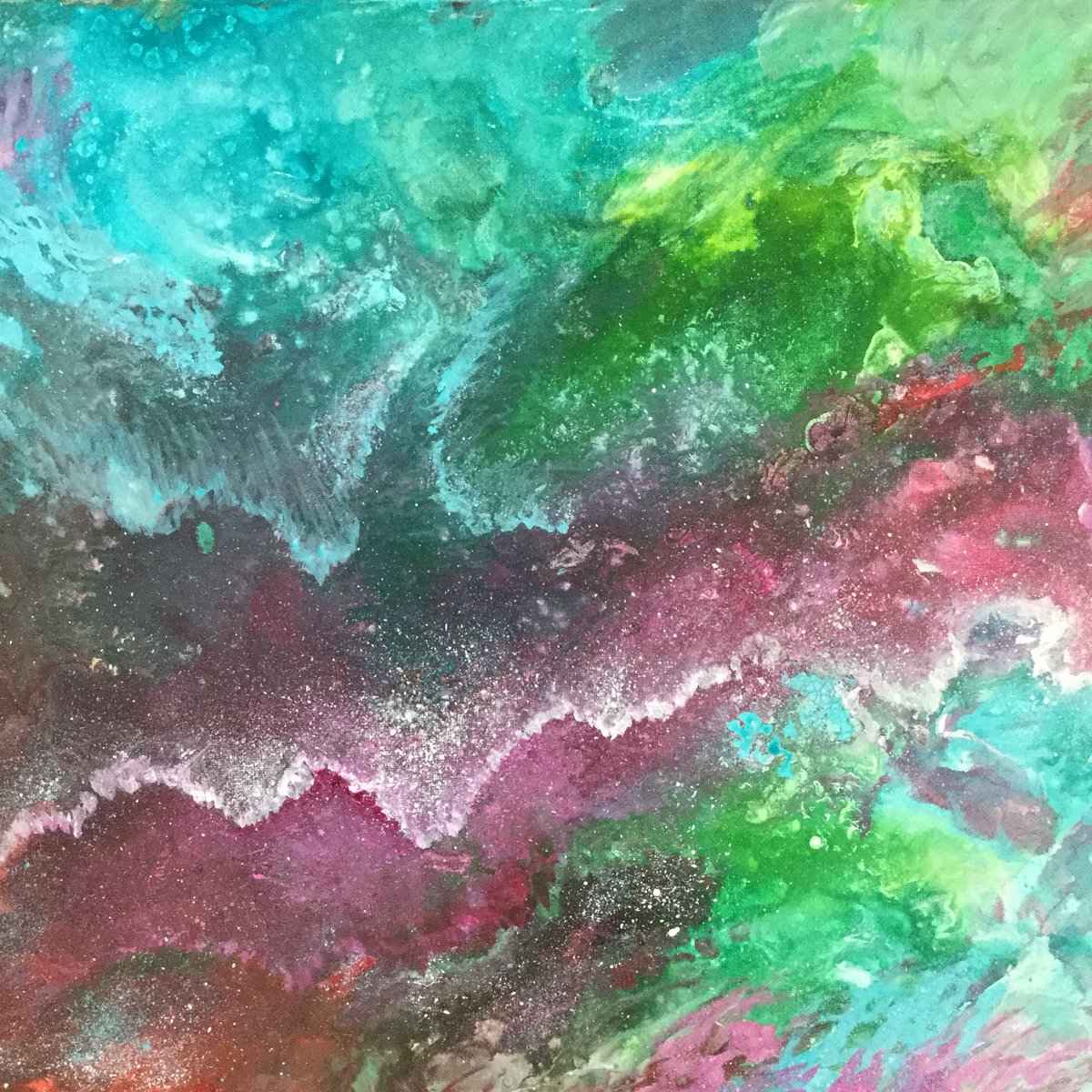 Just finished this 16 x 20 acrylic painting.