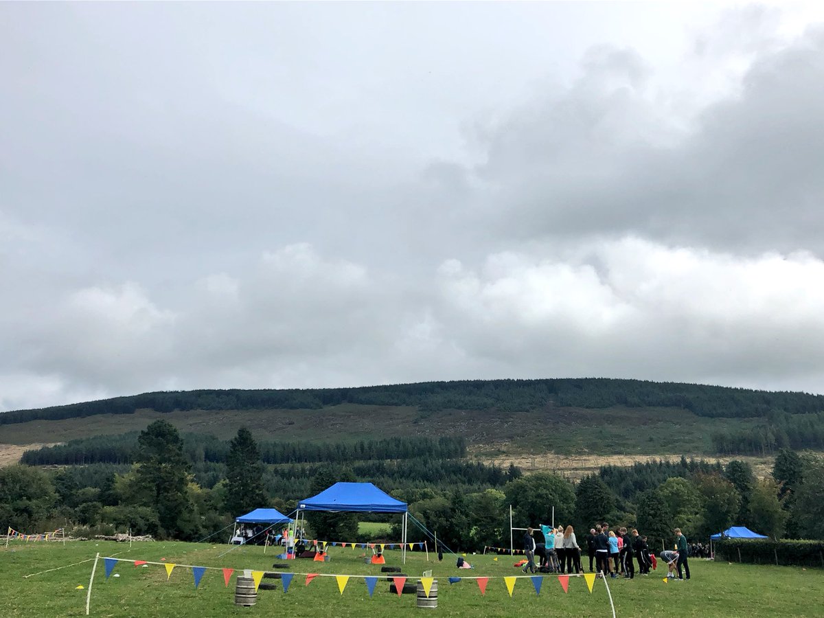 AspectsIreland's tweet photo. The perfect backdrop for some Irish olympics and hurling with @orchardcentre https://t.co/29OU1JYuCo