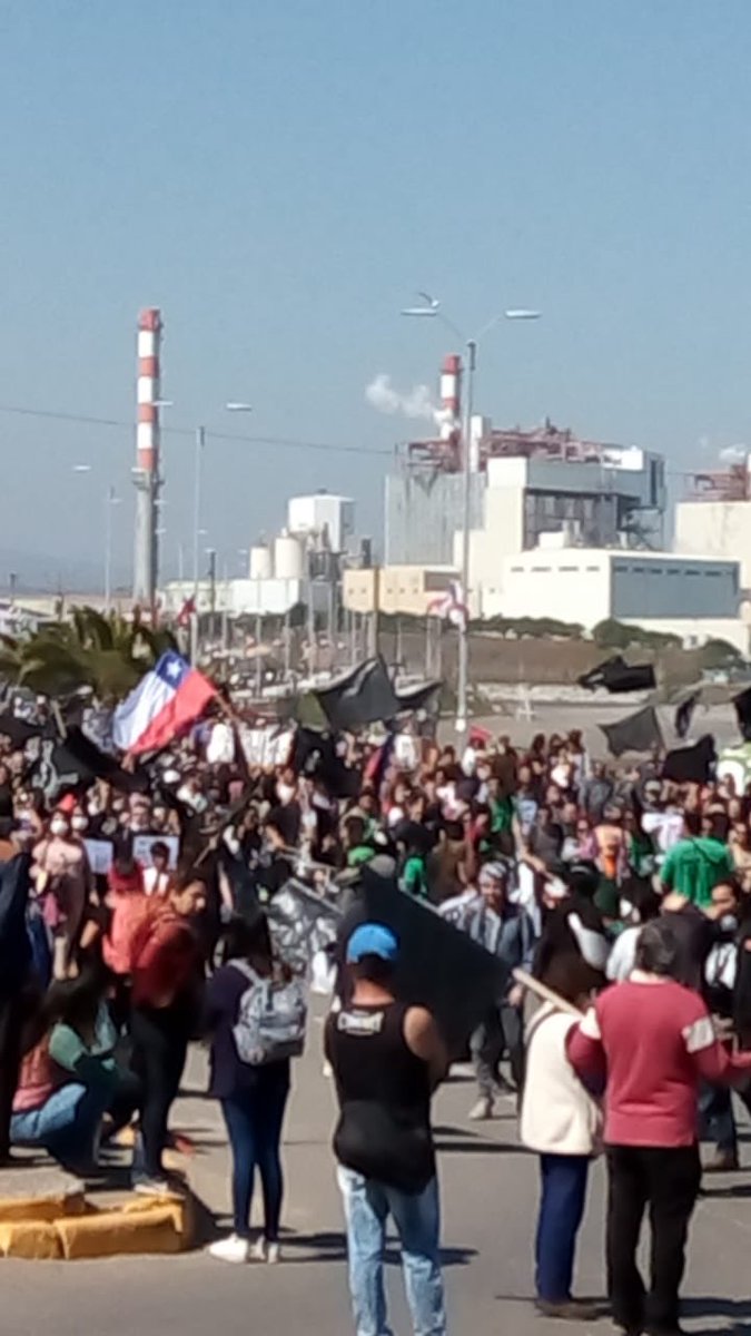 DunasdeRitoque's tweet photo. Hoy marcha por la vida en Quintero-Puchuncaví   No más #contaminación https://t.co/ZKjnjKm9GZ