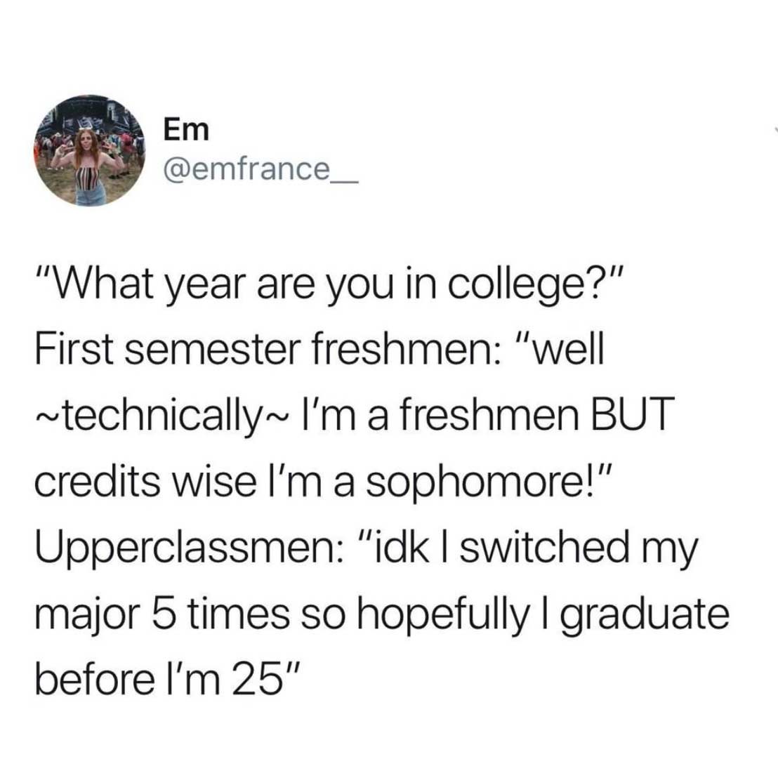 womenshumor's tweet photo. This. Is. College. https://t.co/2O7YysWVFW