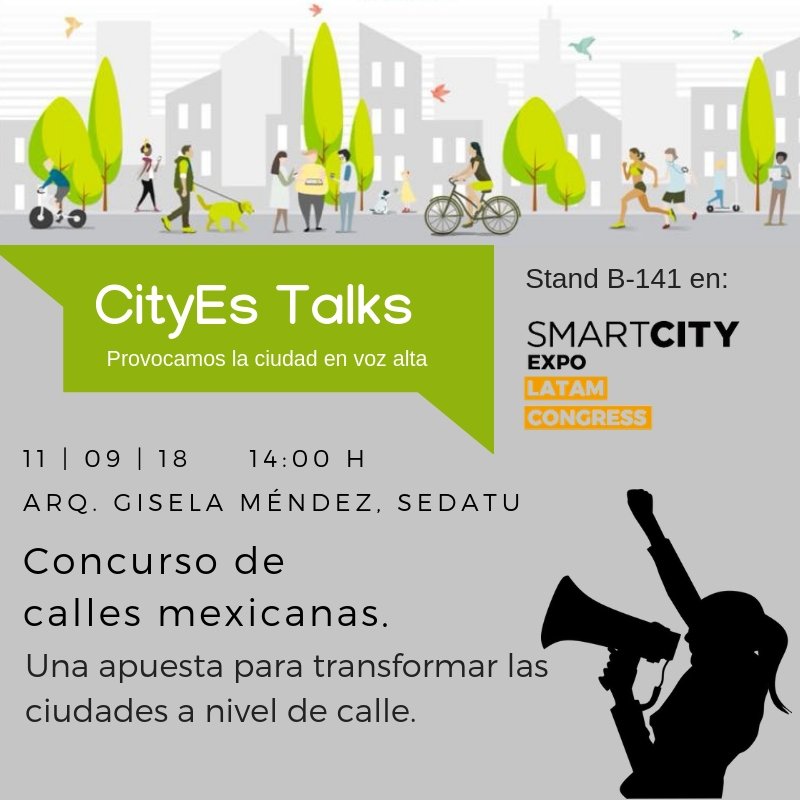 cityesglobal's tweet photo. Del 11 al 13 de septiembre estaremos Provocando la ciudad en voz alta desde @SmartCityLATAM con nuestras #CityEsTalks en el stand de @AutoTrafficMX. Checa la agenda del PRIMER día 👇 https://t.co/f0U4OhKprp