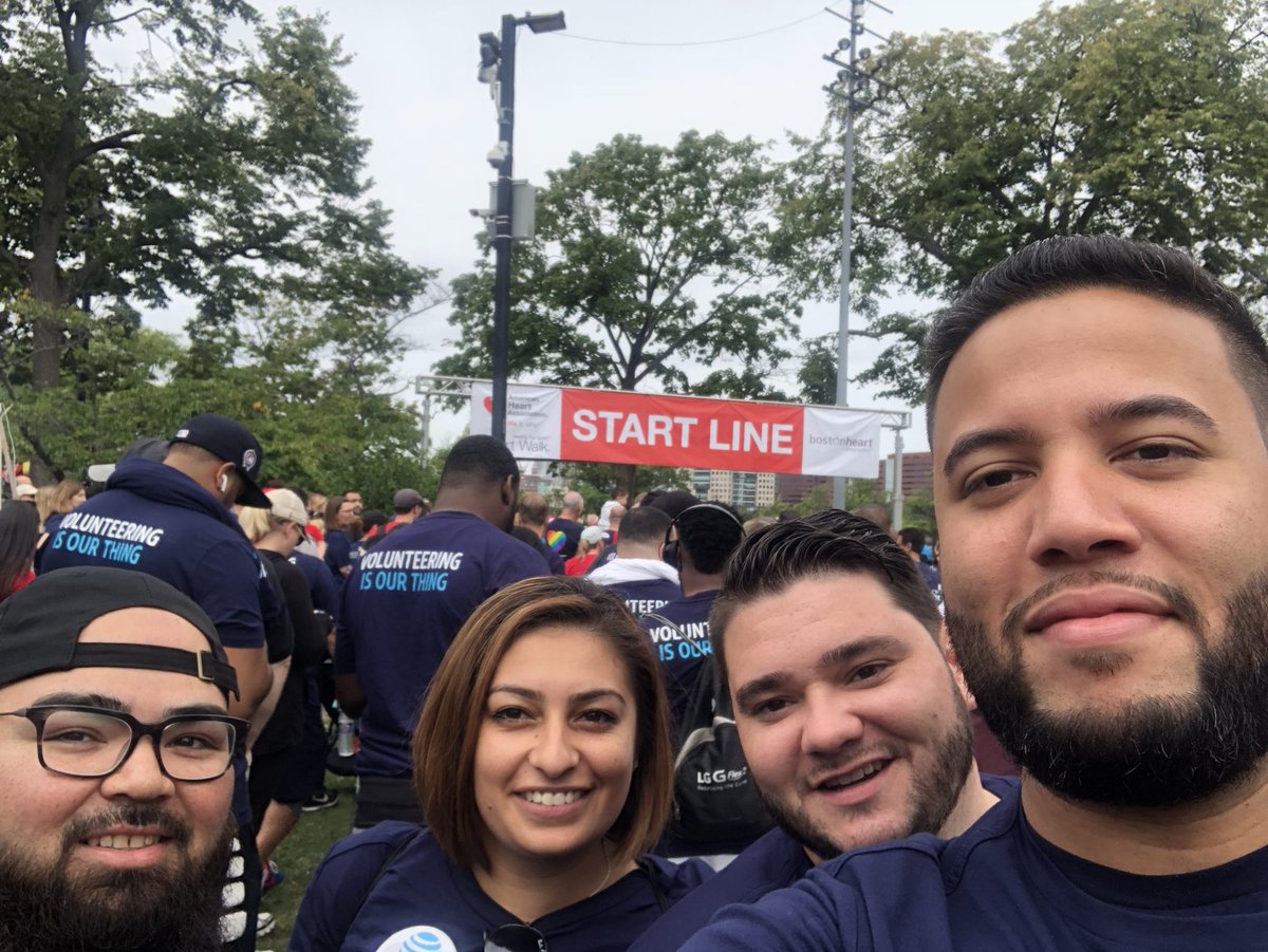 jm_NEngland's tweet photo. Boston Heart Walk @WilliamGStovall @pnixnix @JessyMBenitez @ATT_Providence @JonRodRSM @OscarRafael_  #OurNEHasHeart #OurNE https://t.co/OwjWsvCd8O