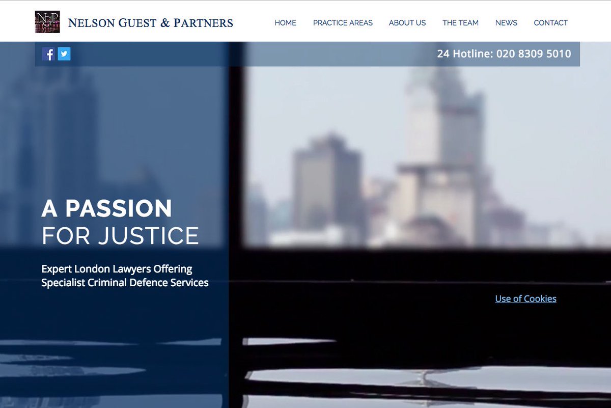 NGP71's tweet photo. Nelson Guest and Partners - specialist criminal defence lawyers in London. Call 02083095010 or visit the new website:

https://t.co/0OGGEEa0b6

#londonlawyer https://t.co/wWqp7JLBfQ