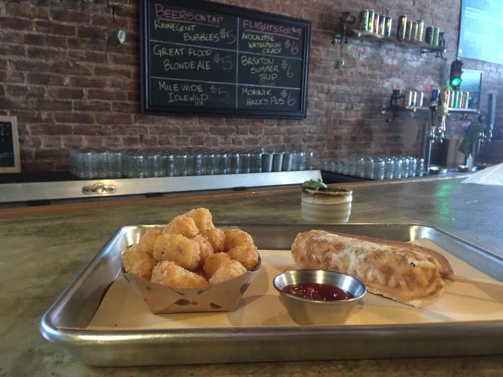 Waffle dogs are my weakness.