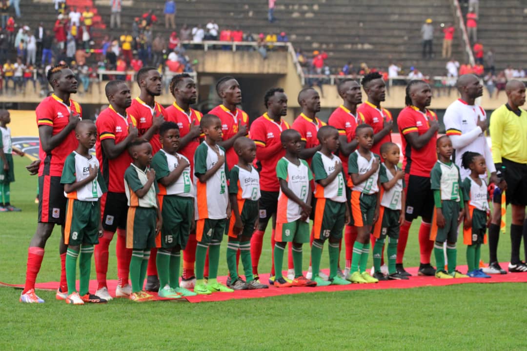 OfficialFUFA's tweet photo. #UGATAN: Team photo moments before the kickoff.
#Tuddeyo #AFCON2019Q
@Airtel_Ug @NileSpecial @BidcoUganda @EcobankUganda @betlionUG @NIC_Uganda https://t.co/zYQ5ovmuVg