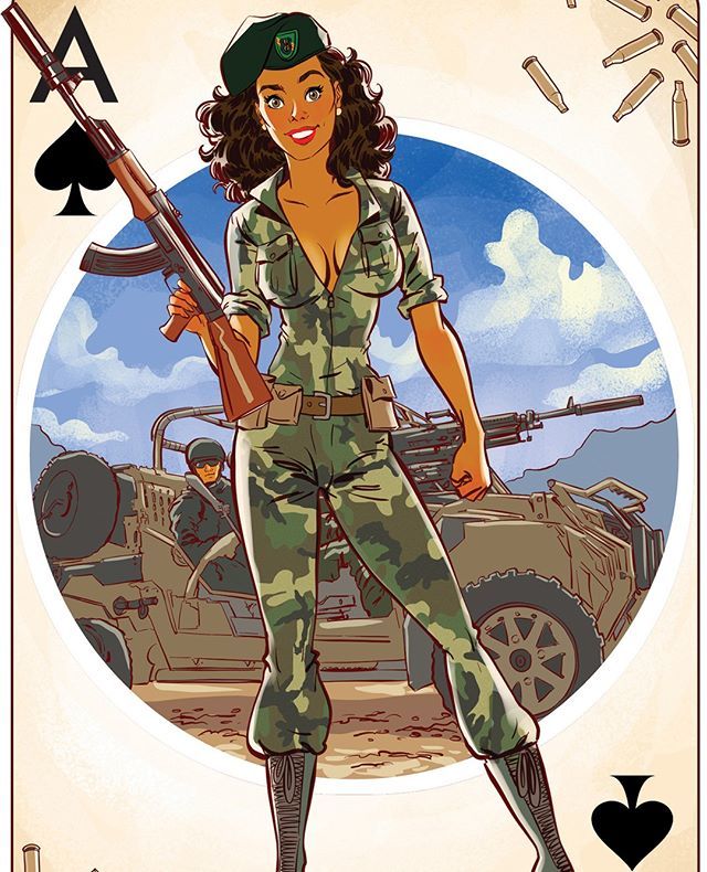 tarrusov's tweet photo. I did a lot of drawings for that cool project on Kickstarter! Check it out! Just type in google UsMilPin @usmilpin
https://t.co/7oVBXUGgI1
#armypinup #usmilitary #militarypinup https://t.co/oUgBWDp8pU https://t.co/qjfAleamgd