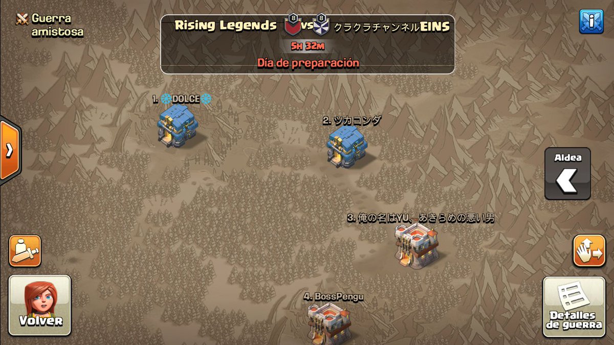 Today!!!!! 🔥🔥🔥 Week 1 CWL-Rising <a href="/champwarleague/">Champions War League</a> . GL <a href="/Kurakura_Channe/">クラクラチャンネルEINS</a> 💪💪