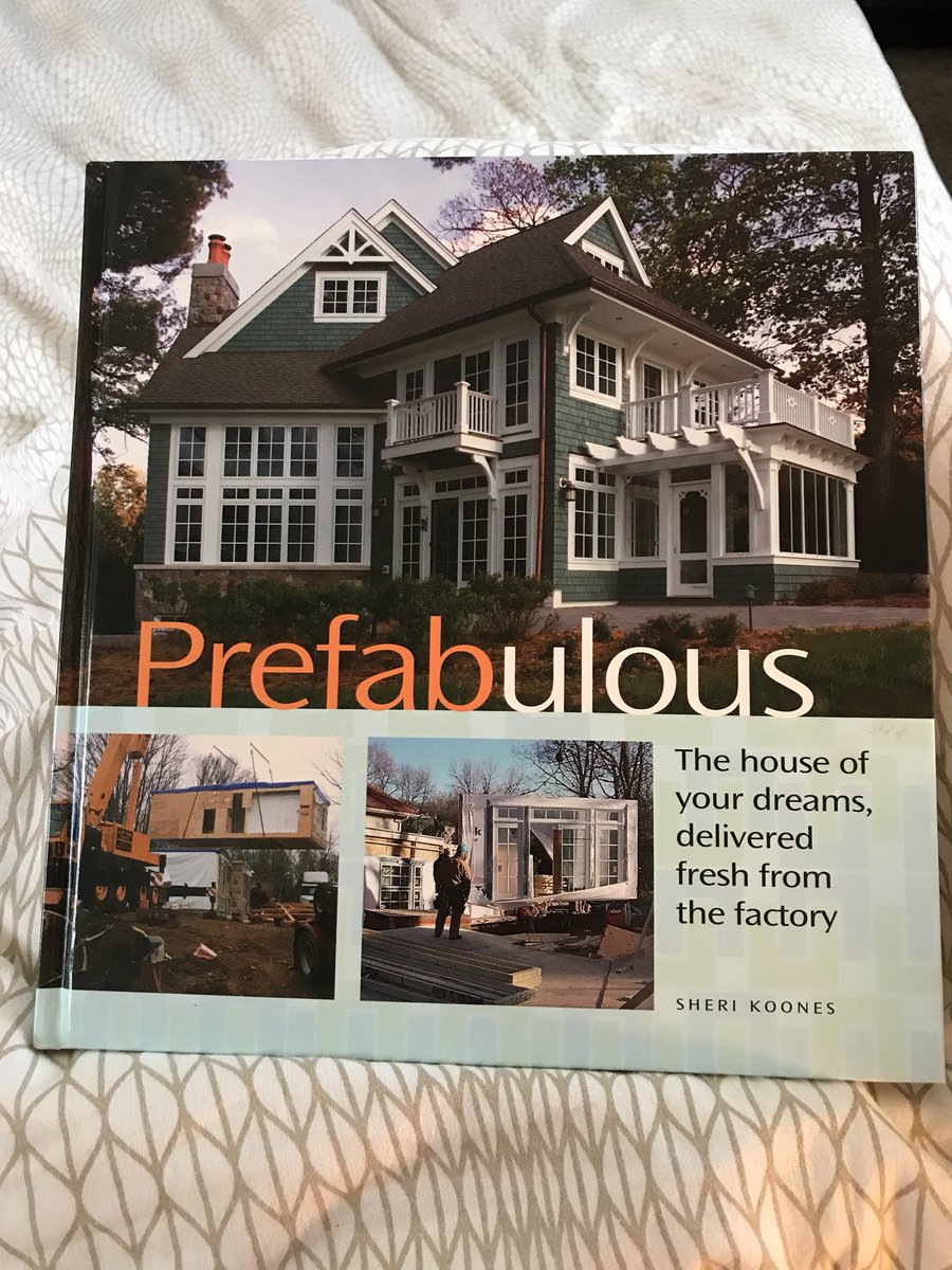 JoySeeLove's tweet photo. “... although we’d never agree to have a new car assembled in our driveway or a new dishwasher put together on our kitchen floor, ... many of us have no problem assuming that a house assembled on site is going to produce a better quality product than one built in a factory.” https://t.co/nz4NwaZirL