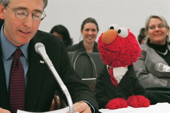 Elmo the puppet is the only non-human to ever testify before the U.S. congress.