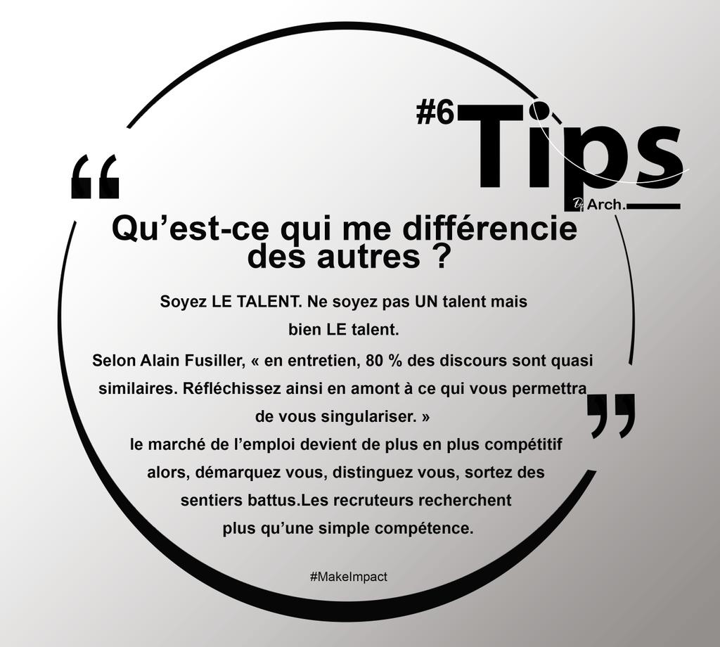 JobtalkOfficiel's tweet photo. #Tips by #Arch https://t.co/Z76NuzjtpF