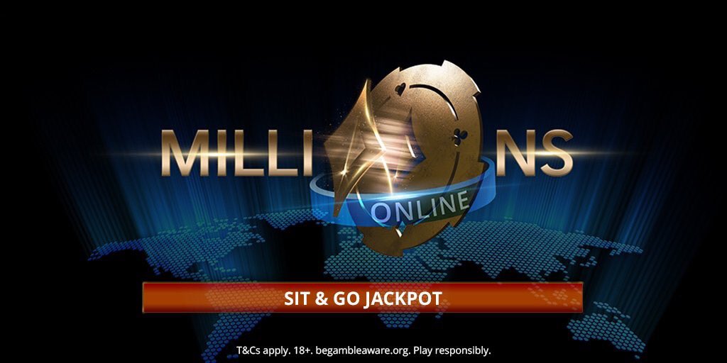 MYPPLIVENordics's tweet photo. The $20M Gtd #MILLIONSOnline is going to make four #partypoker players millionaires with the eventual champion banking $2.5M! You can now win MILLIONS Online seats and satellites tickets in our special edition Sit &amp; Go Jackpot games. Check them out! https://t.co/JNiUGbkaeL 18+ https://t.co/CswsNsO9aW