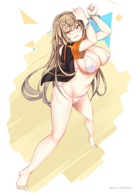 Ithaca 37 - Summer Parader #girlsfrontline #M37 #少女前線 #ドールズフロントライン #おっぱい #縛り #水着  